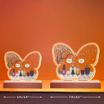 We Miss You - Personalized Printed Night Light - Memorial Gift For Family Members, Mom, Dad, Siblings