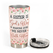 We Never Walk Alone - Personalized Tumbler Cup - Birthday Gift For Sisters