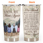 We Think About You Always - Personalized Tumbler - Memorial Gift For Family Members