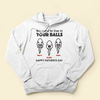 We Used To Live In Your Balls - Personalized Shirt - Funny Gift, Father&#39;s Day Gift For Dad, Dads, Husband - Gift From Kids, Sons, Daughters, Wife