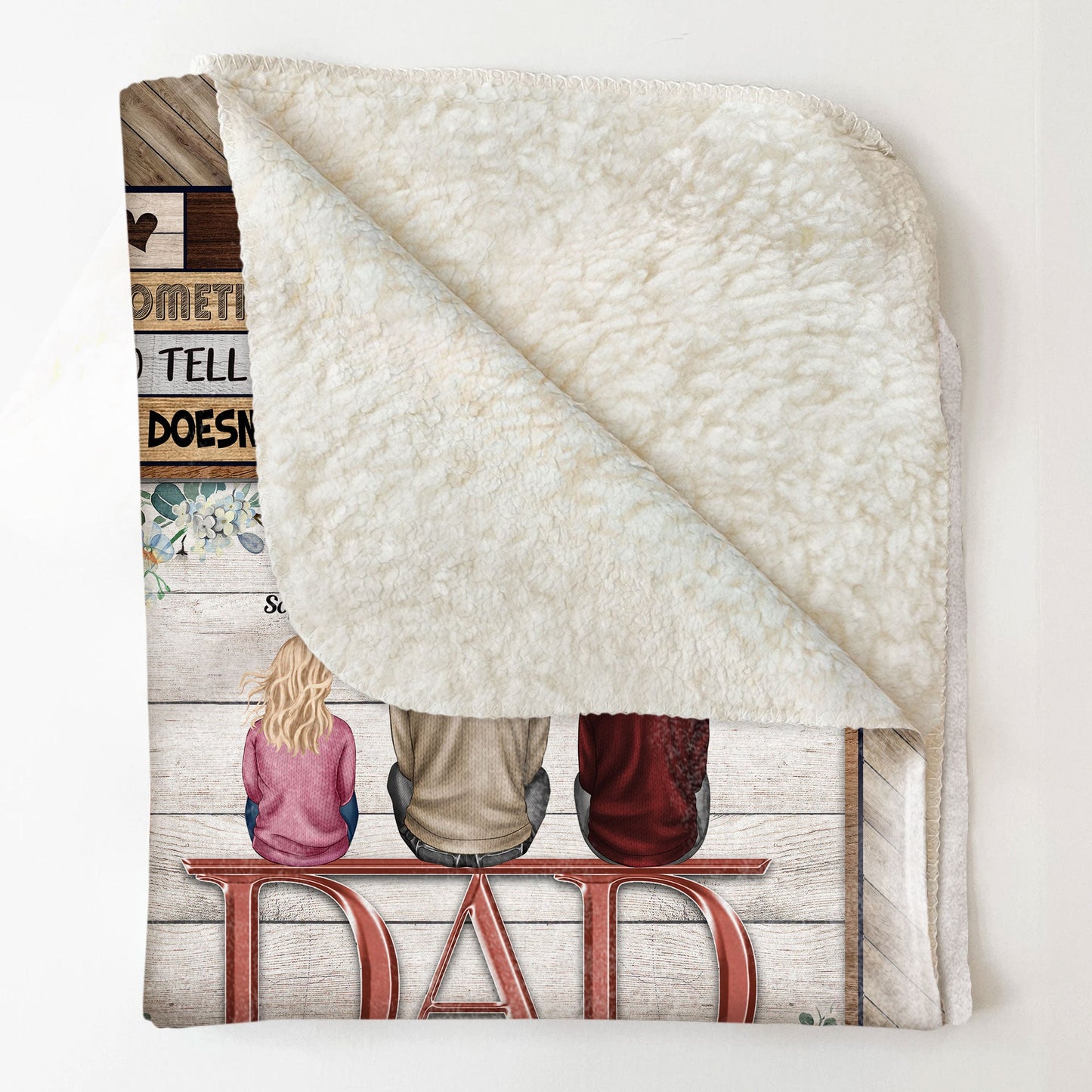 We Love And Appreciate You Always - Personalized Blanket - Christmas Birthday Gift For Dad, Gift From Sons And Daughters