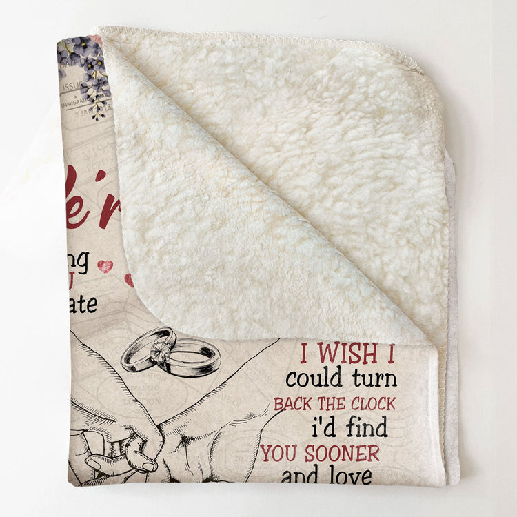 We're A Team - Personalized Blanket - Christmas, Loving Gift For Husband, Wife, Family, Senior Couple