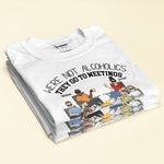 We're Drunks, We Go Camping - Personalized Shirt - Gift For Camper, Camping Lover, Friends