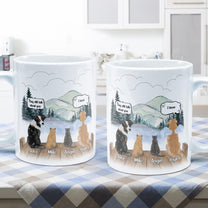 We Still Think About You - Personalized Mug - Memorial, Loving Gift For Pet Loss Owners, Pet Lovers