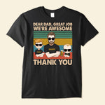 We're Awesome Thank You - Personalized Shirt Father's Day