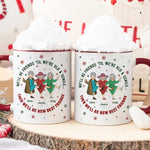 We'll Be Friends Until We're Old & Senile - Personalized Mug
