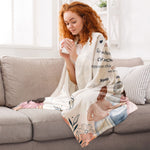 We're Hugging Too - Personalized Blanket
