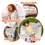 We're Hugging Too - Personalized Blanket