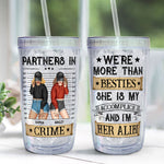 We're More Than Besties - Personalized Acrylic Tumbler With Straw