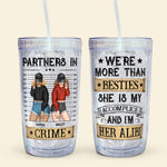 We're More Than Besties - Personalized Acrylic Tumbler With Straw
