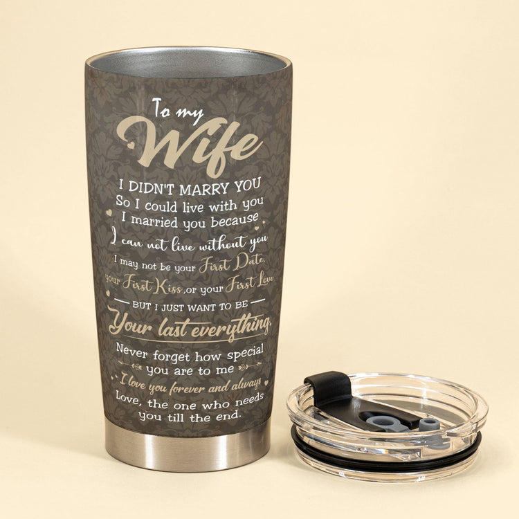 We're A Team, Couple Custom Tumbler, Gift For Wife, Husband, Fiancé, Fiancée-Macorner