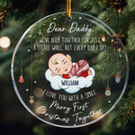 We've Been Together For Just A Little While - Personalized Acrylic Ornament