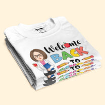 Welcome Back To School - Personalized Shirt