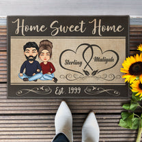 Welcome Home Honey - Personalized Doormat
