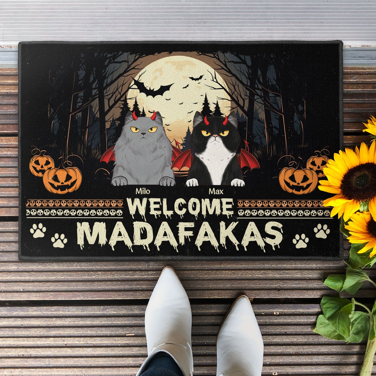 Welcome Madafakas - Personalized Doormat