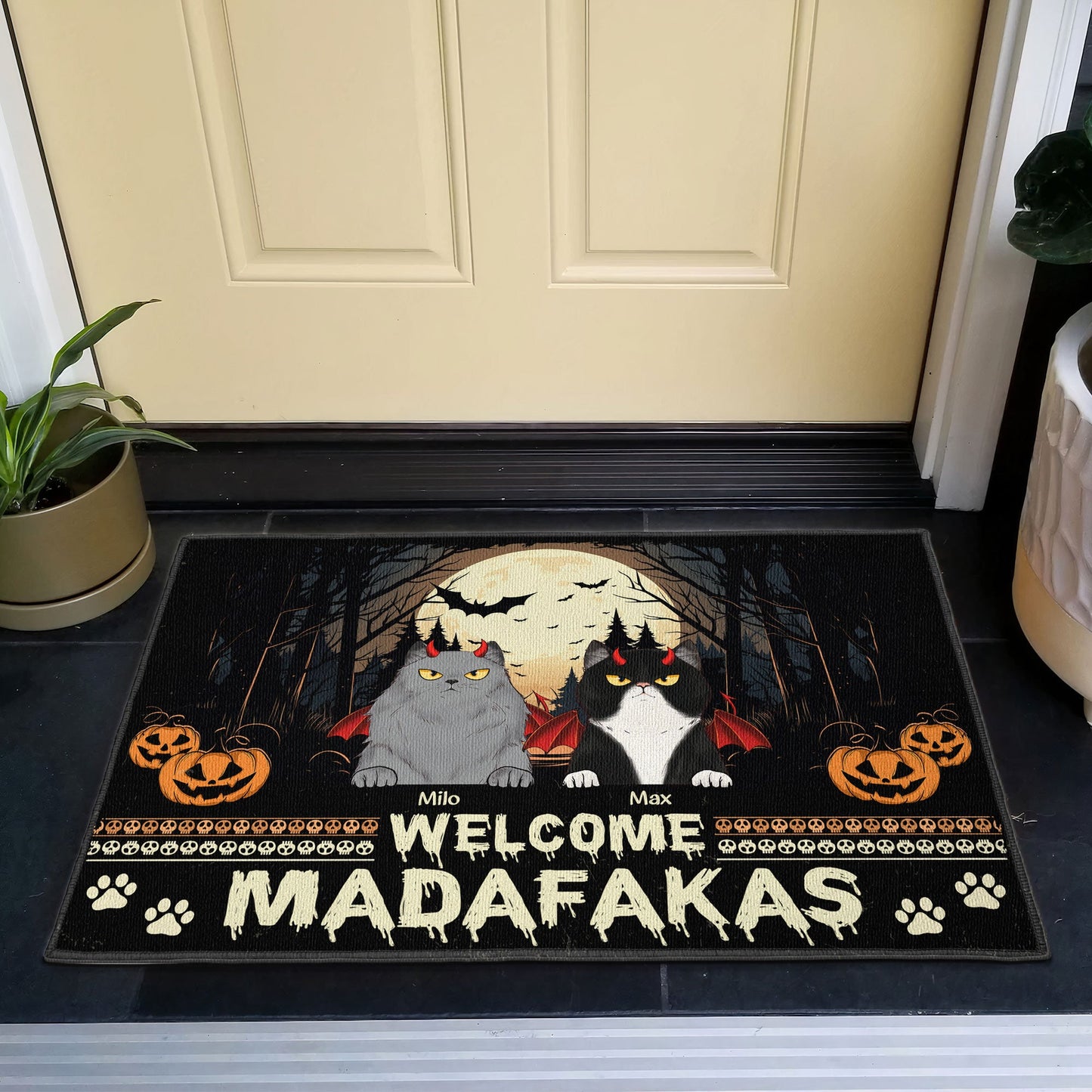 Welcome Madafakas - Personalized Doormat