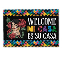 Welcome Mi Casa Es Su Casa - Personalized Doormat