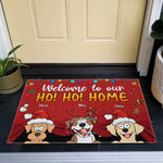 Welcome To My Ho!Ho!Home - Personalized Doormat