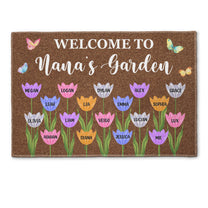 Welcome To Nana's House - Personalized Doormat