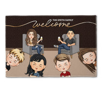 Welcome To Our Home - Personalized Doormat