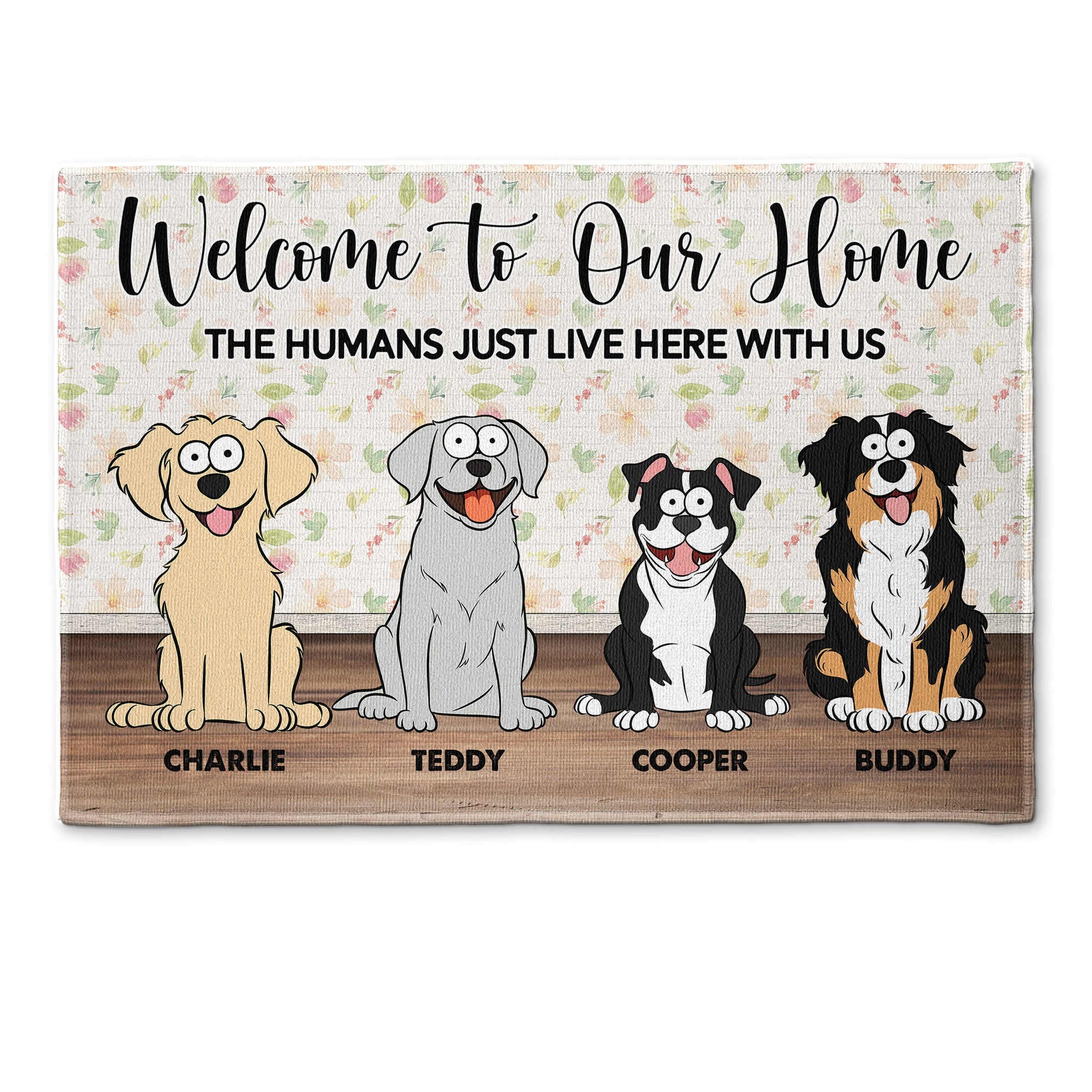 Welcome To Our Home - Personalized Doormat