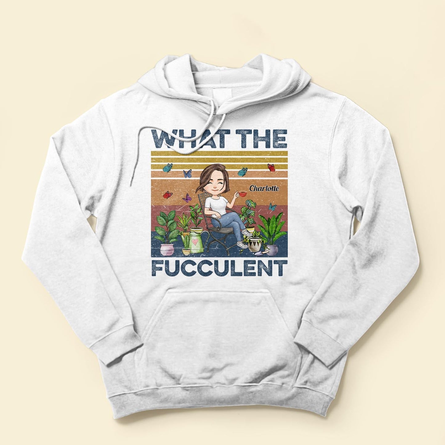 What The Fucculent  - Personalized Shirt - Birthday, FunnyGift For Gardening Lovers, Gardener