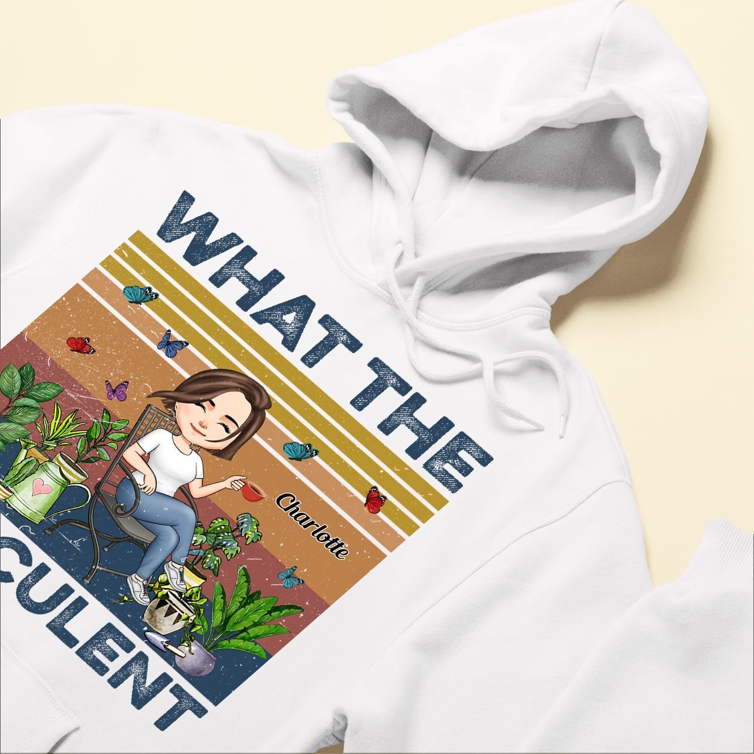 What The Fucculent  - Personalized Shirt - Birthday, FunnyGift For Gardening Lovers, Gardener