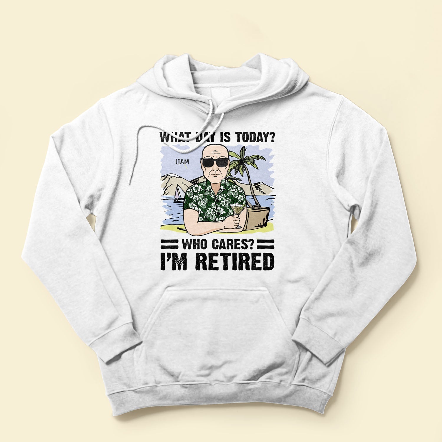 What's Day Is Today I'm Retired - Personalized Shirt - Retirement Gift For Man, Woman, Grandparents