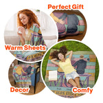Whenever You Snuggle This Blanket - Personalized Blanket - Birthday Xmas Christmas Gift For Mom, Mother, Gift From Husband To Wife