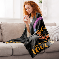 Whenever You Touch This Heart - Personalized Blanket