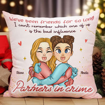 Who Is The Bad Influence - Personalized Pillow