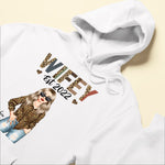 Wifey Est. (Year) - Personalized Shirt - Anniversary Gift For Wife, Girlfriend, Fianc??
