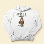 Wifey Est. (Year) - Personalized Shirt - Anniversary Gift For Wife, Girlfriend, Fianc??
