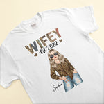 Wifey Est. (Year) - Personalized Shirt - Anniversary Gift For Wife, Girlfriend, Fianc??