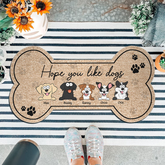 Wipe You Paws - Personalized Custom Shaped Doormat