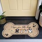 Wipe You Paws - Personalized Custom Shaped Doormat