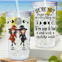 Witch Friends - Personalized Acrylic Insulated Tumbler With Straw