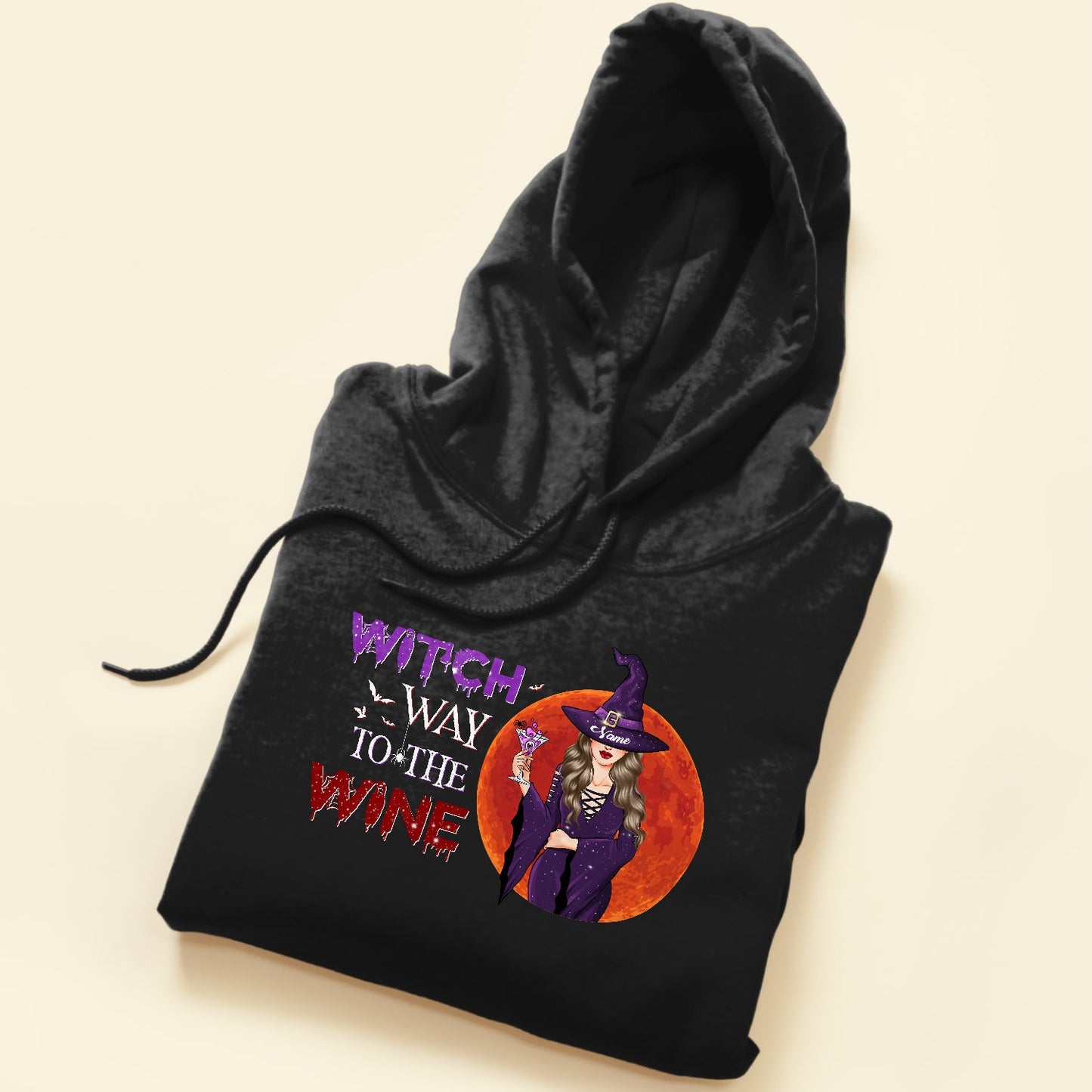 Witch Way To The Wine - Personalized Shirt - Halloween Gift For Witches