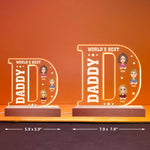 World‘s Best Dad - Personalized LED Light