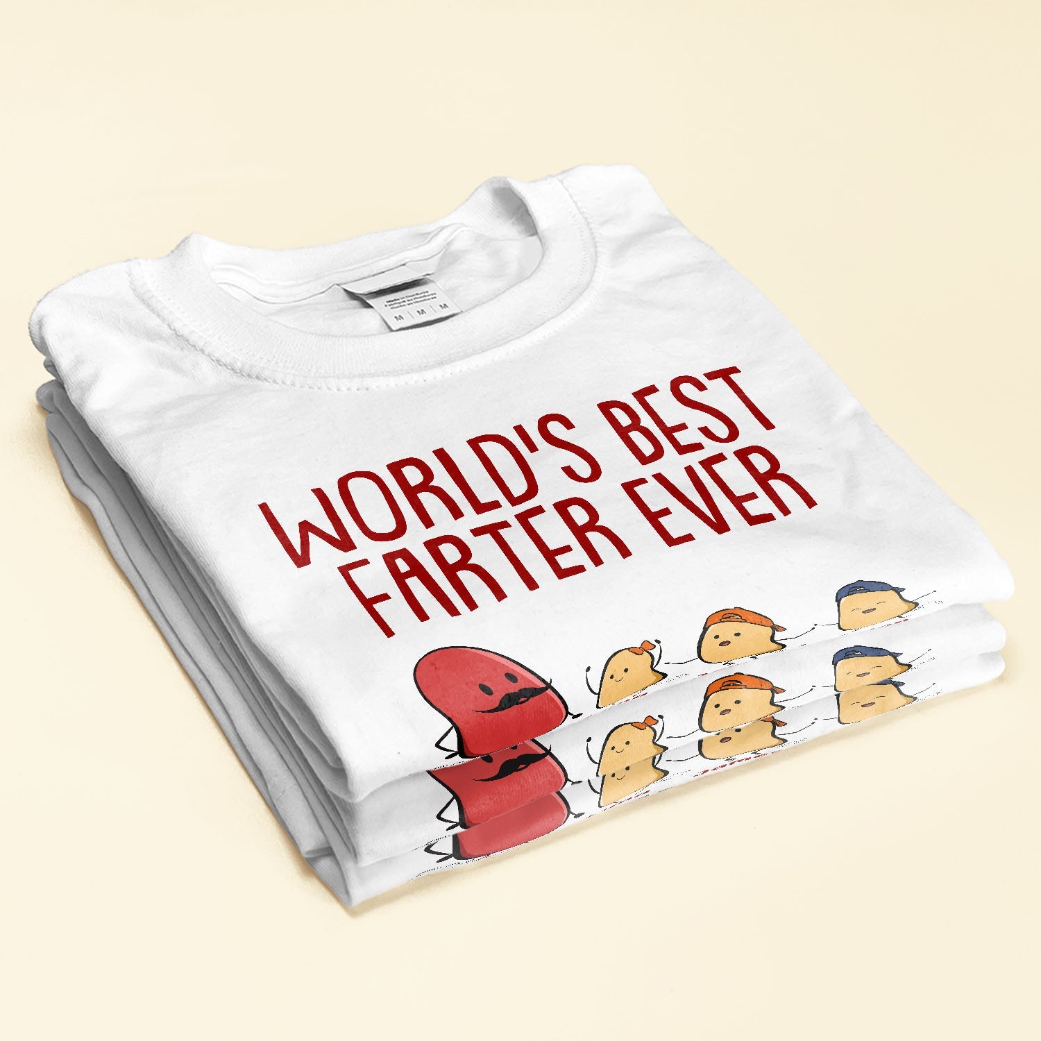 World's Best Farter Ever I Mean Father Funny - Personalized Shirt Father's Day