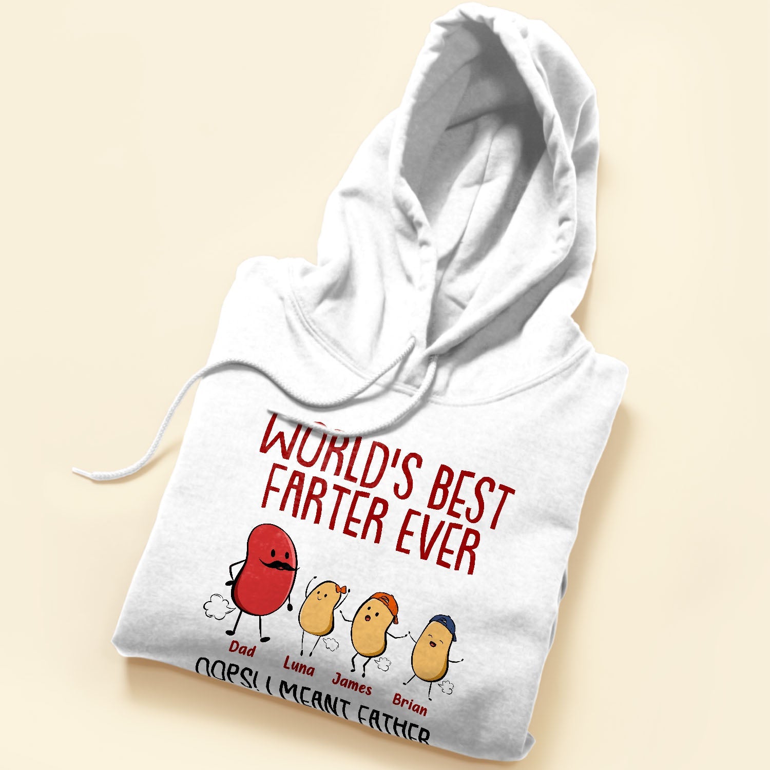 World's Best Farter Ever I Mean Father Funny - Personalized Shirt Father's Day
