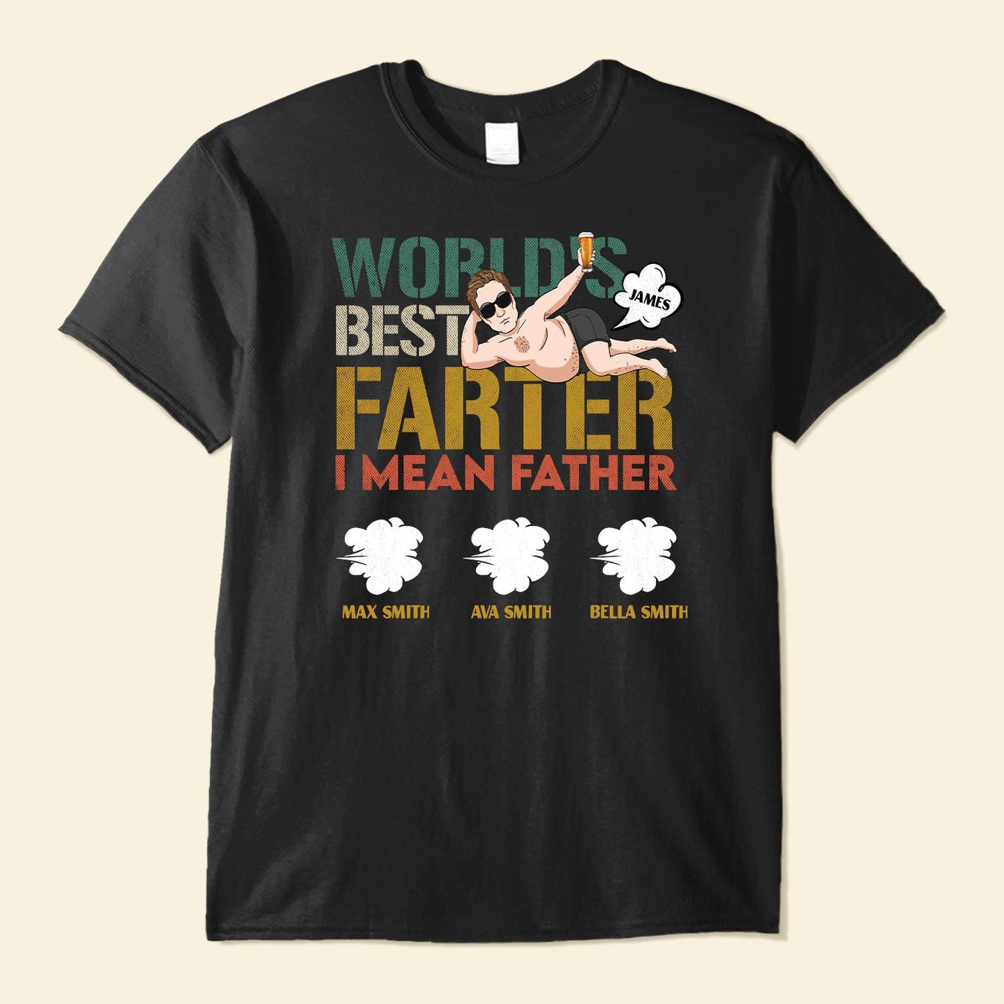 World's Best Farter - Personalized Shirt