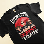 World's Dopest Dad - Personalized Shirt