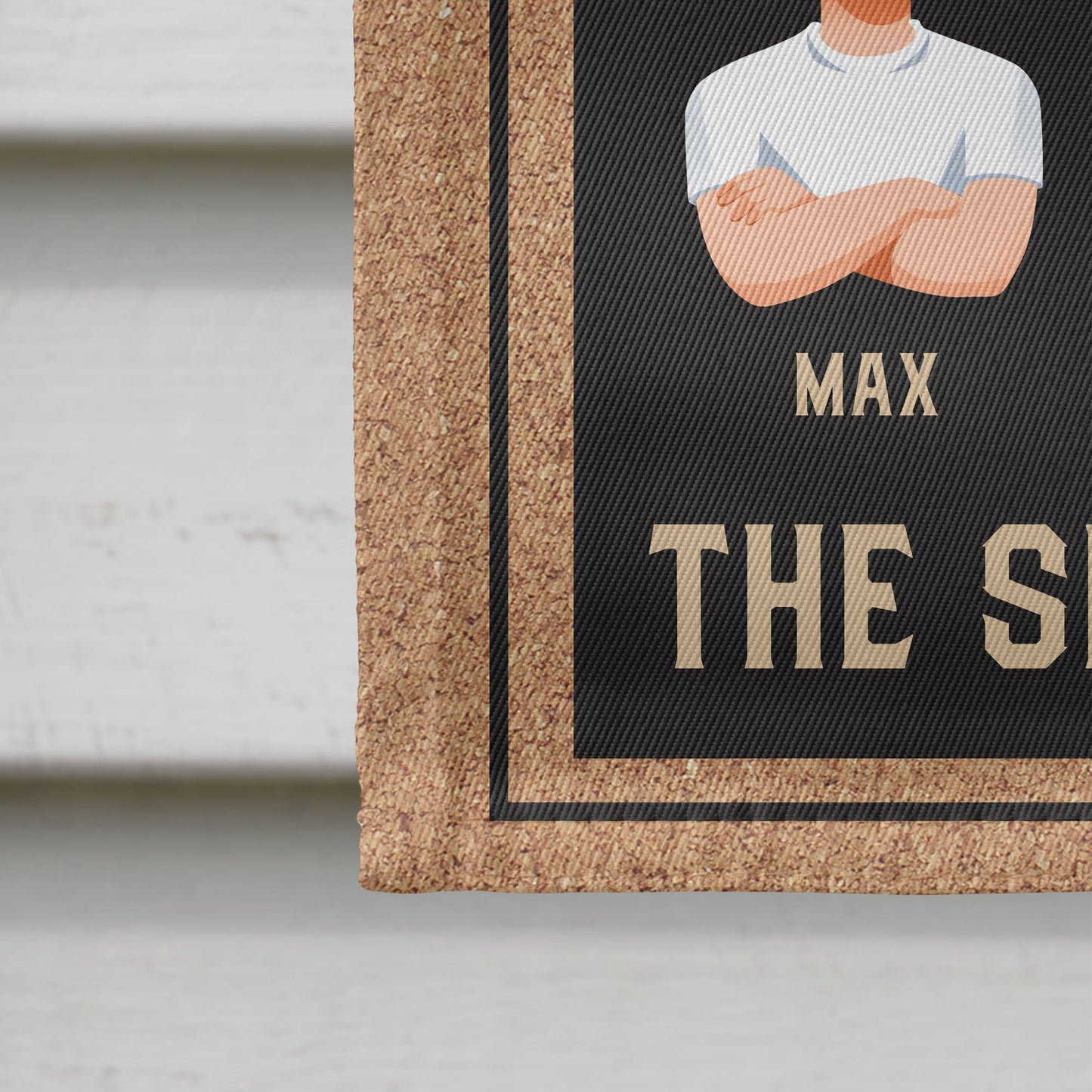 World's Okayest Neighbor - Personalized Flag