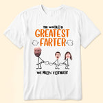 World's Best Farter Ever - Personalized Photo Shirt