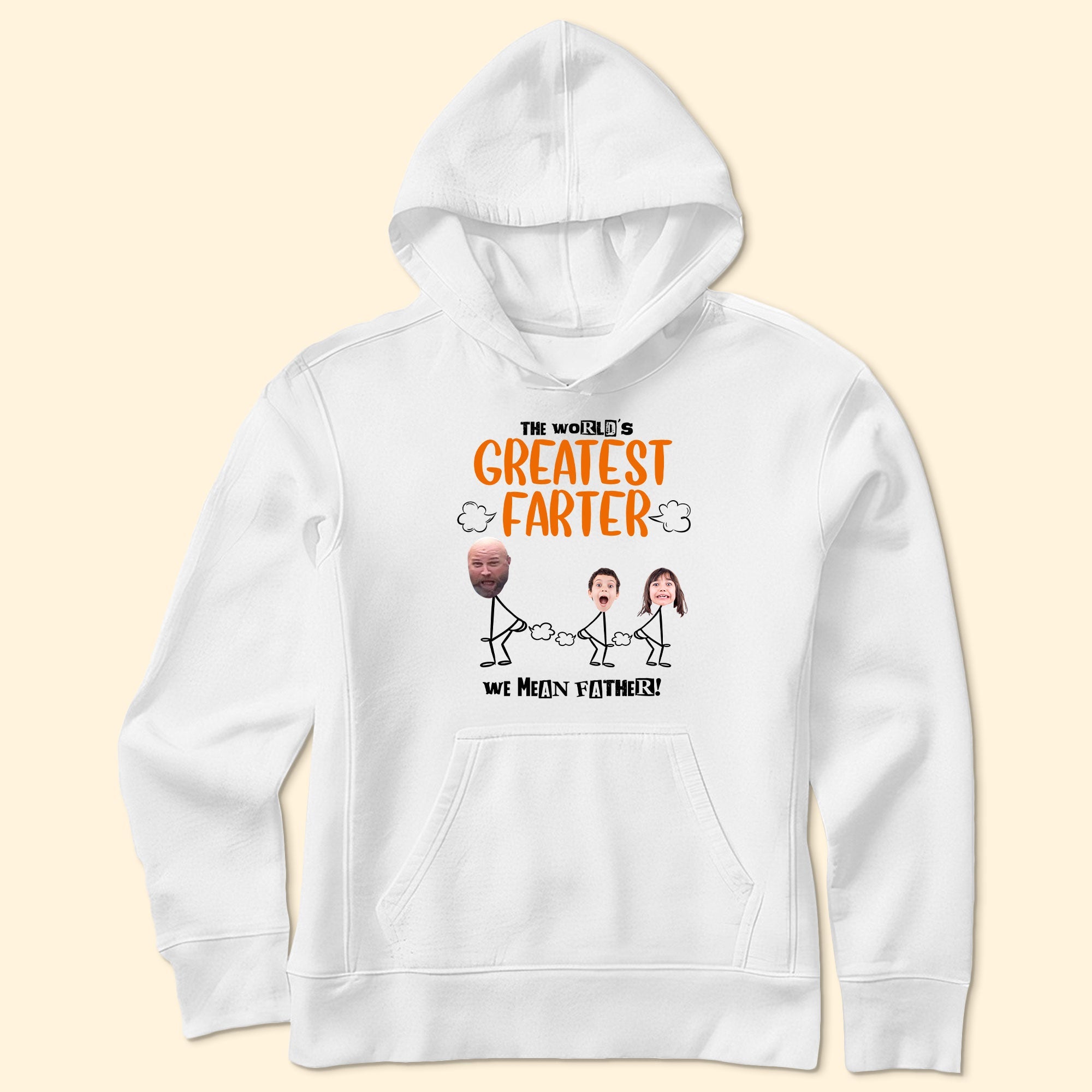 World's Best Farter Ever - Personalized Photo Shirt