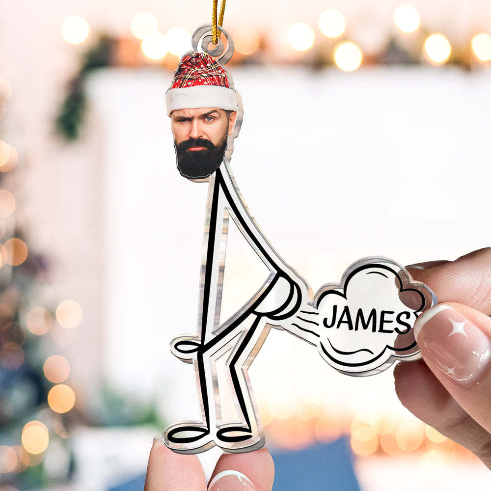 World's Greatest Farter - Personalized Acrylic Photo Ornament