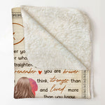 Wrap Yourself Up And Consider It A Big Hug - Personalized Blanket