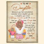 Wrap Yourself Up And Consider It A Big Hug - Personalized Blanket