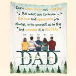 Wrap Yourself Up In This And Consider It A Big Hug - Personalized Blanket